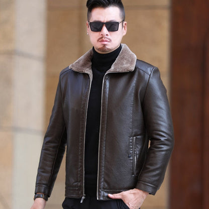 Funki Findz | Jackets | Men's Leather Luxury Sheepskin Jacket