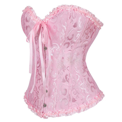 Funki Findz | Lingerie | Women's Pretty Overbust Corset | Bustier