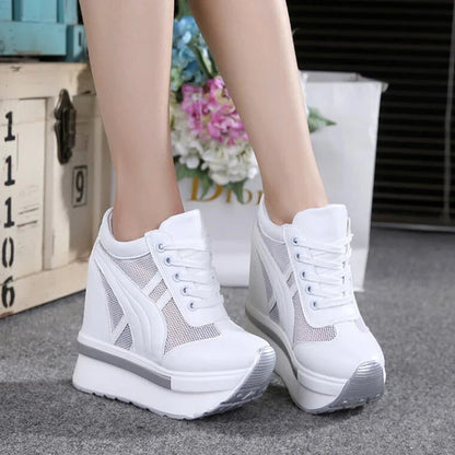 Funki Findz | Boots | Women's Summer Mesh Platform Sneakers
