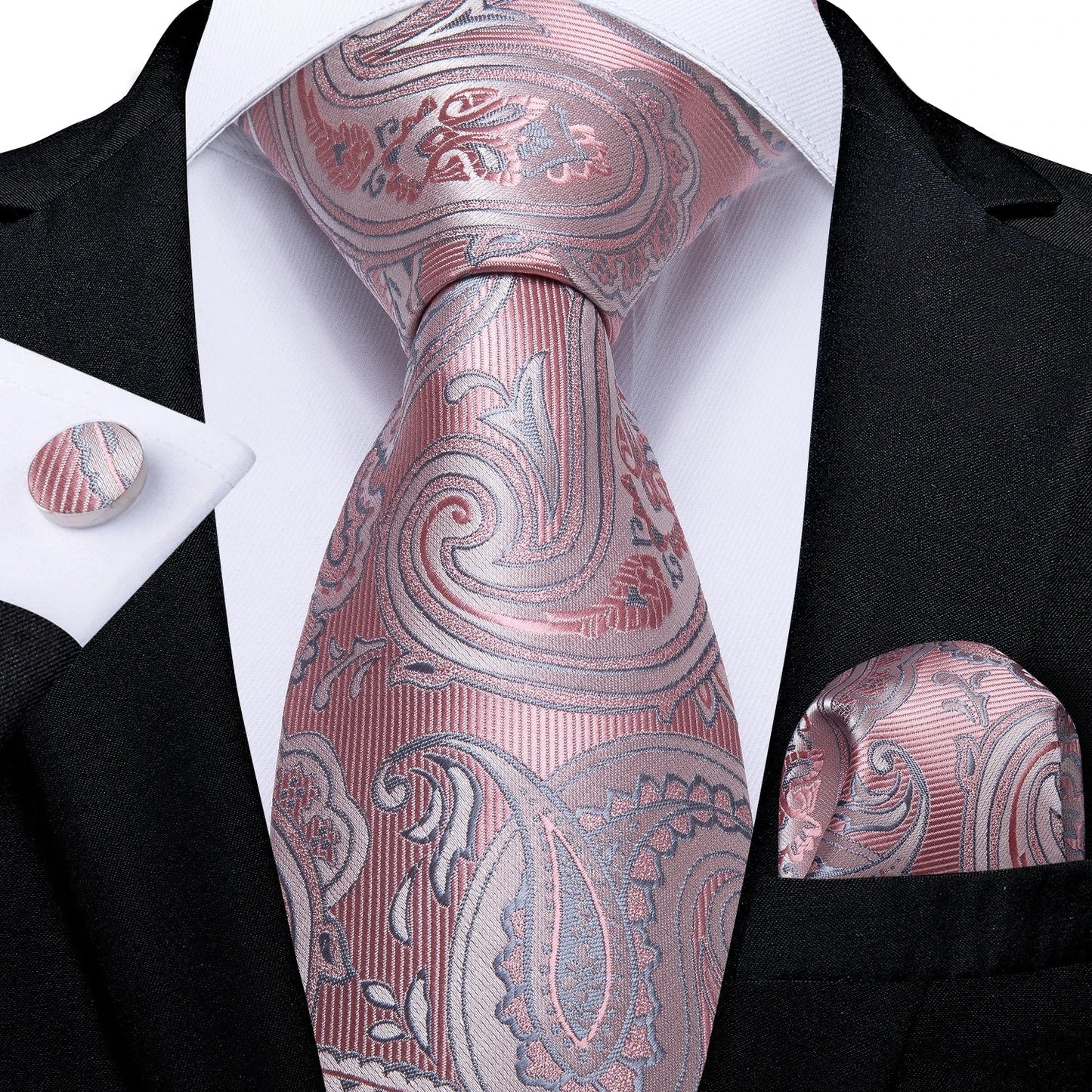Funki Findz | Neck Ties | Men's Luxury 3Pcs Formal Tie Sets