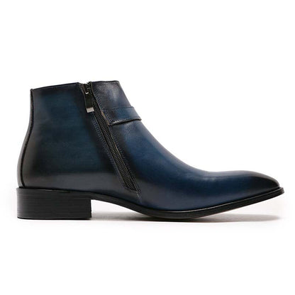 Funki Findz | Boots | Men's Genuine Leather Formal Dress Boots