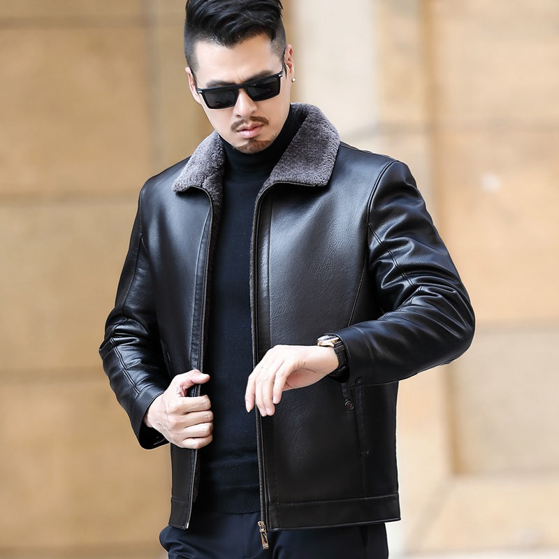 Funki Findz | Jackets | Men's Leather Luxury Sheepskin Jacket