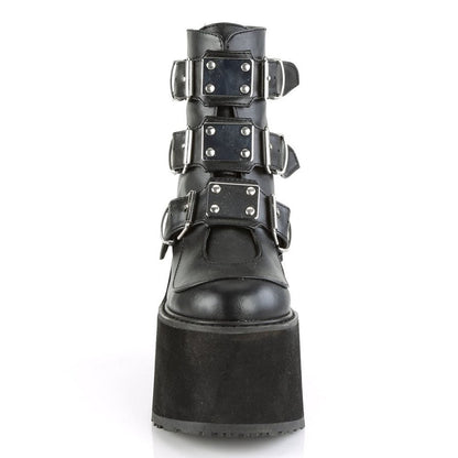 Funki Findz | Boots | Women's Gothic Platform Ankle Wedge Boot