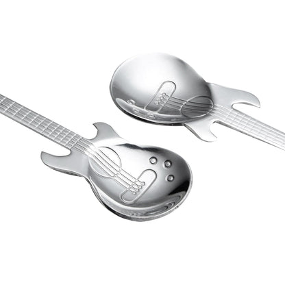 Funki Findz | Spoons | Guitar Spoons | 6 Pcs Coffee Spoon Set