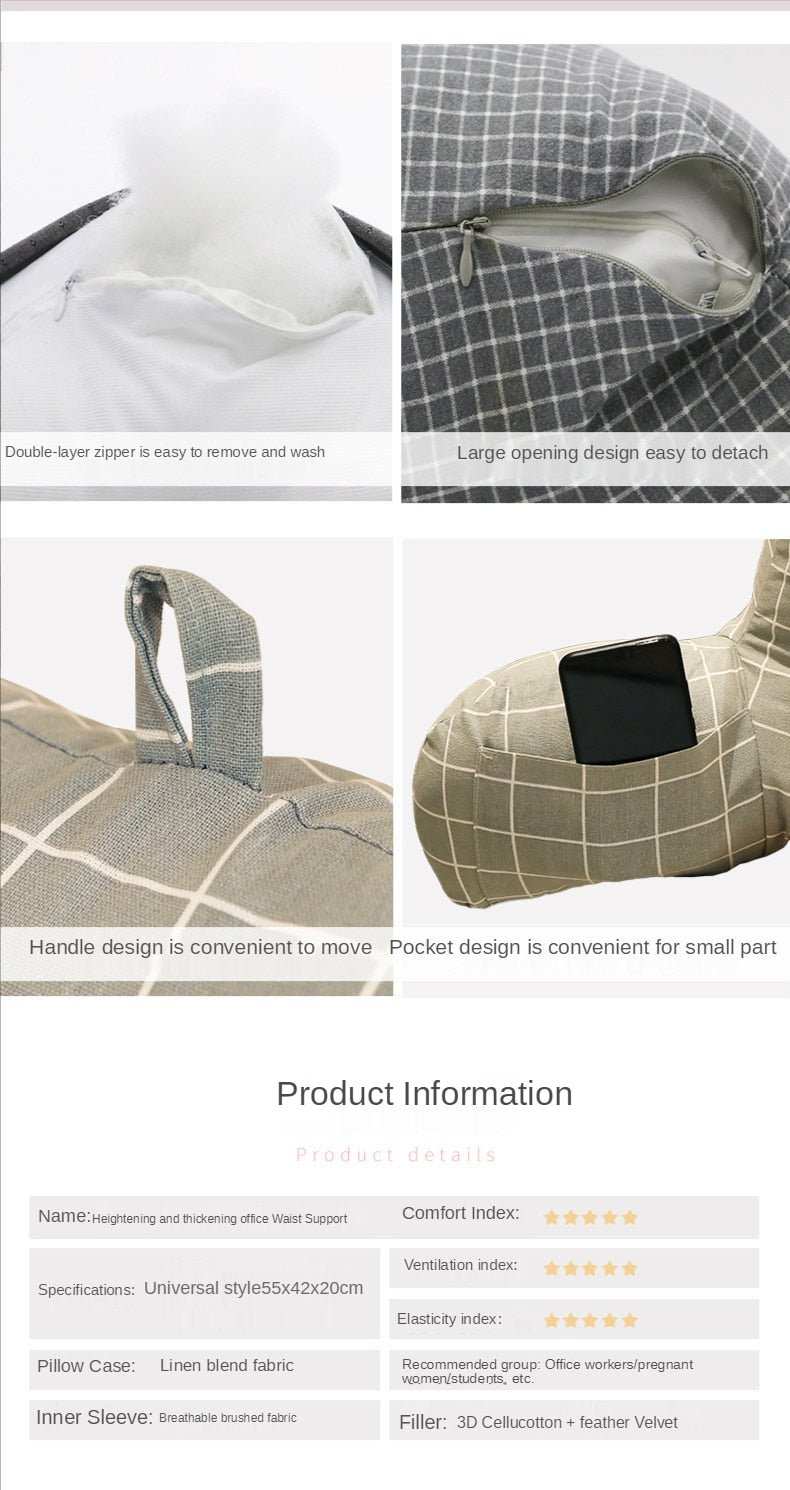 Funki Findz | Pillows | Reading Pillow Cushion with Carry Handle