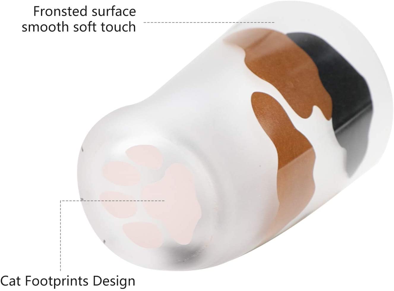 Funki Findz | Glasses | Cat Paw Frosted Glass Cup Sets