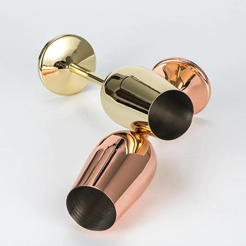 Funki Findz | Glasses | Stainless Steel Champagne Flutes 2 Pcs