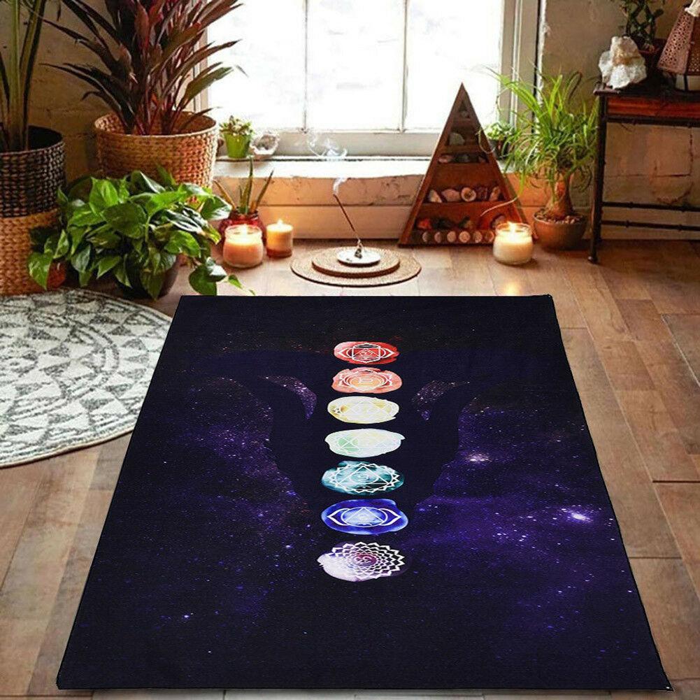 Funki Findz | Wall Hangings | Rainbow Chakra Yoga Mat