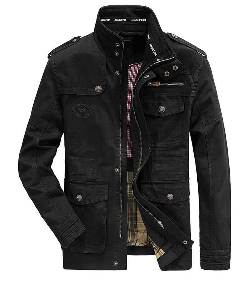 Funki Findz | Jackets | Men's Plus Size Military Cargo Jacket
