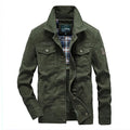 Funki Findz | Jackets | Men's Military Warm Zip Up Cotton Jacket