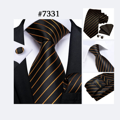 Funki Findz | Neckties | Men's 3Pcs Paisley Wedding Tie Sets