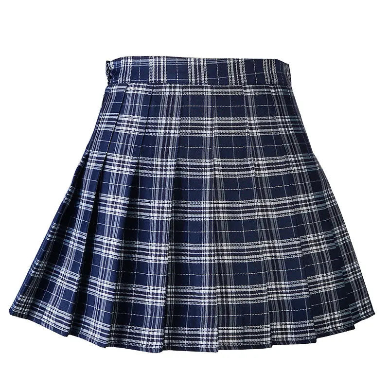 Funki Findz | Skirts | Women's Harajuku Preppy Plaid Mini Skirts