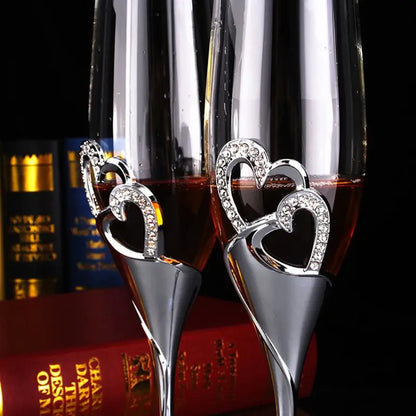 Funki Findz | Glasses | Wedding Champagne Glasses | Toast x 2