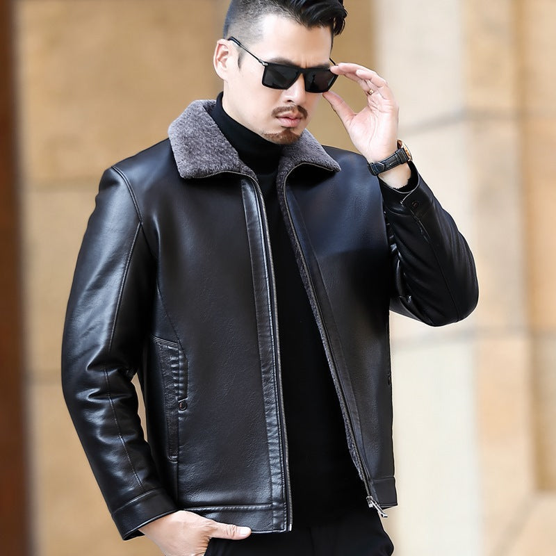 Funki Findz | Jackets | Men's Leather Luxury Sheepskin Jacket