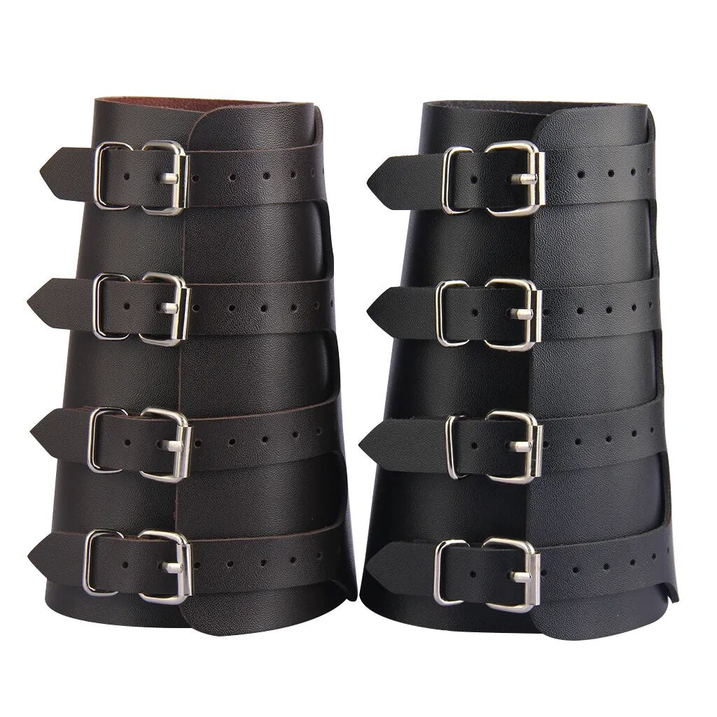 Funki Findz | Bracelets | Unisex Leather Gauntlet Bracelets