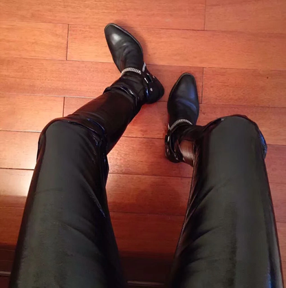 Funki Findz | Boots | Men's Vintage Chelsea Boots | Real Leather