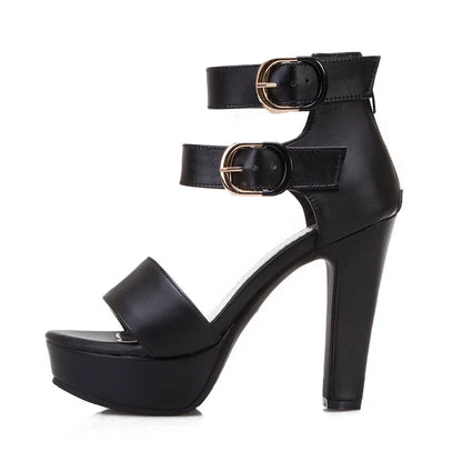 Funki Findz | Shoes | Women's High Strappy Platform Sandals