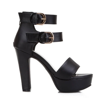 Funki Findz | Shoes | Women's High Strappy Platform Sandals
