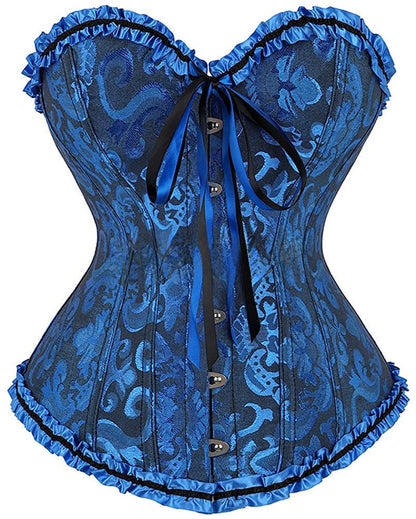 Funki Findz | Lingerie | Women's Pretty Overbust Corset | Bustier