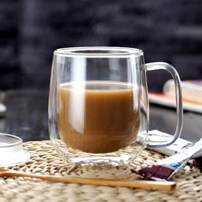 Funki Findz | Mugs | Double Wall Glass Mug | Coffee Cup
