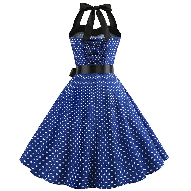 Funki Findz | Dresses | Women's Rockabilly Swing Halter Dress