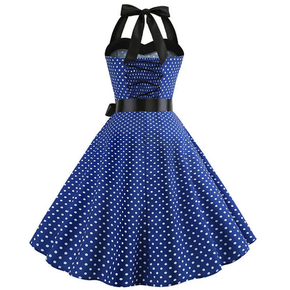 Funki Findz | Dresses | Women's Rockabilly Swing Halter Dress