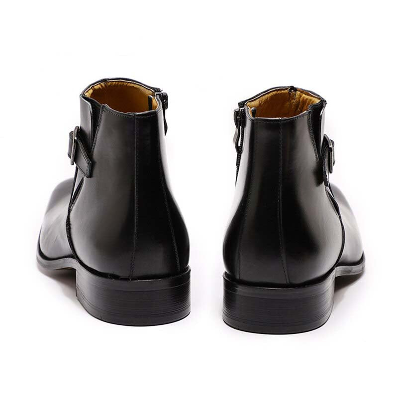 Funki Findz | Boots | Men's Genuine Leather Formal Dress Boots