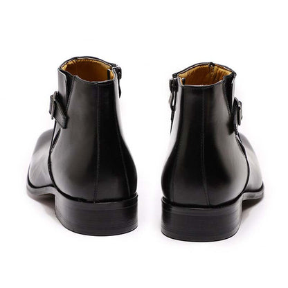 Funki Findz | Boots | Men's Genuine Leather Formal Dress Boots
