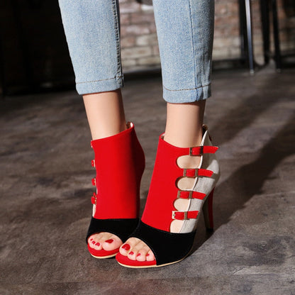 Funki Findz | Shoes | Women's Suede Wrap Buckle Strap Shoes