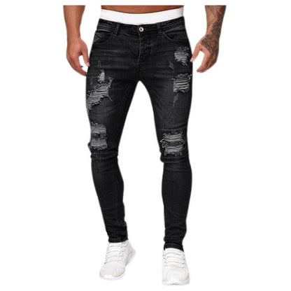 Funki Findz | Pants | Men's Ripped Distressed Skinny Jeans