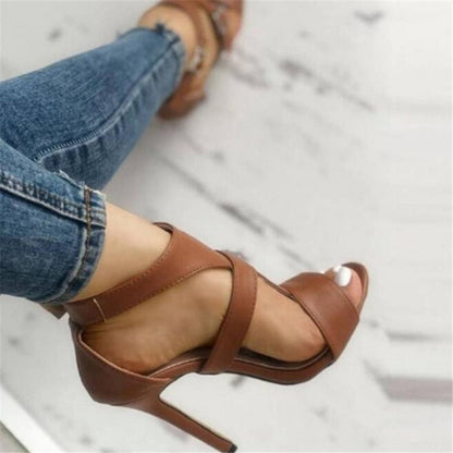 Funki Findz | Shoes | Women's Gladiator High Heel Stiletto Sandals