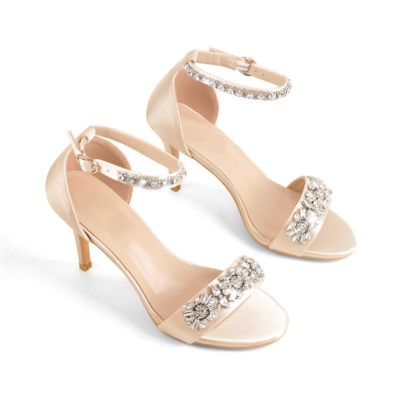 Funki Findz | Shoes | Women's Rhinestone Bridal Stilettos