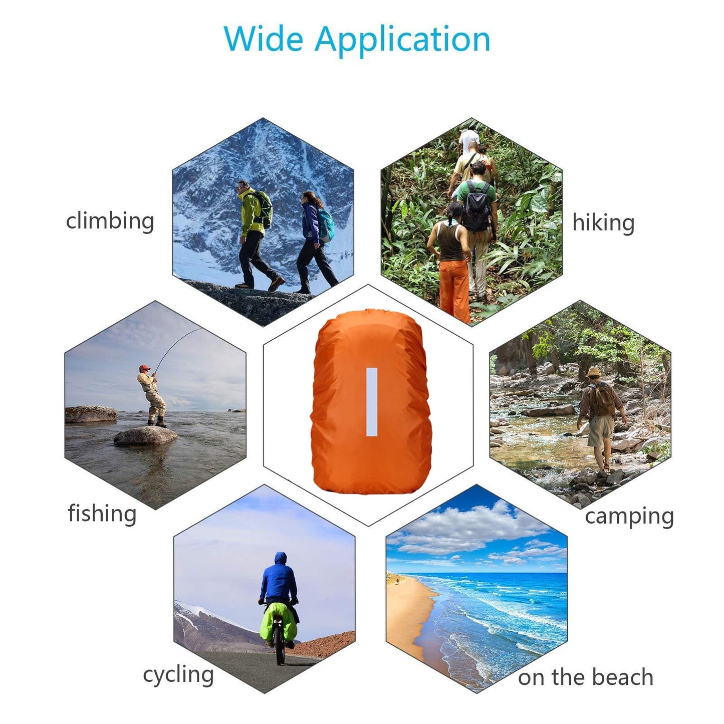 Funki Findz | Bags | Luggage Covers | Backpack Cover | 25-80L