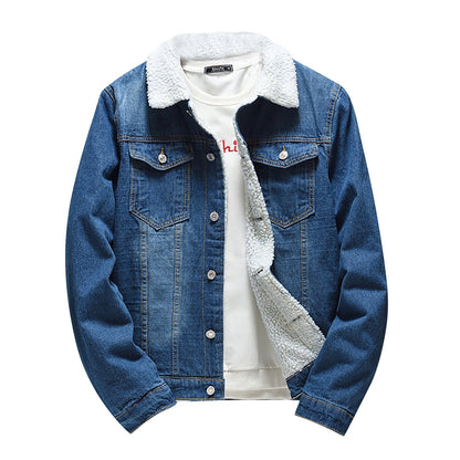 Funki Findz | Jackets | Men's Warm Denim and Sherpa Jackets