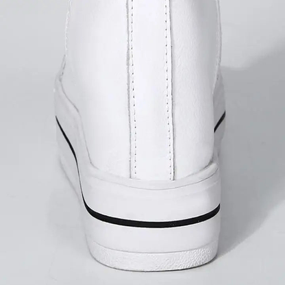 Funki Findz | Boots | Women's Canvas High Rise Ankle Sneaker