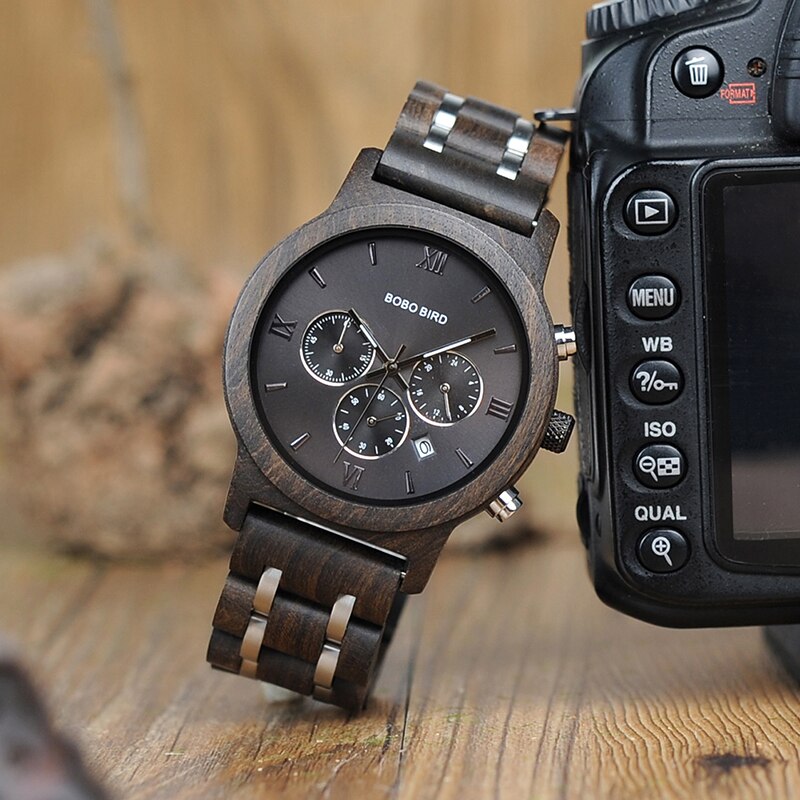 Funki Findz | Watches | Men's Luxury Wood Watch Gift Box Set