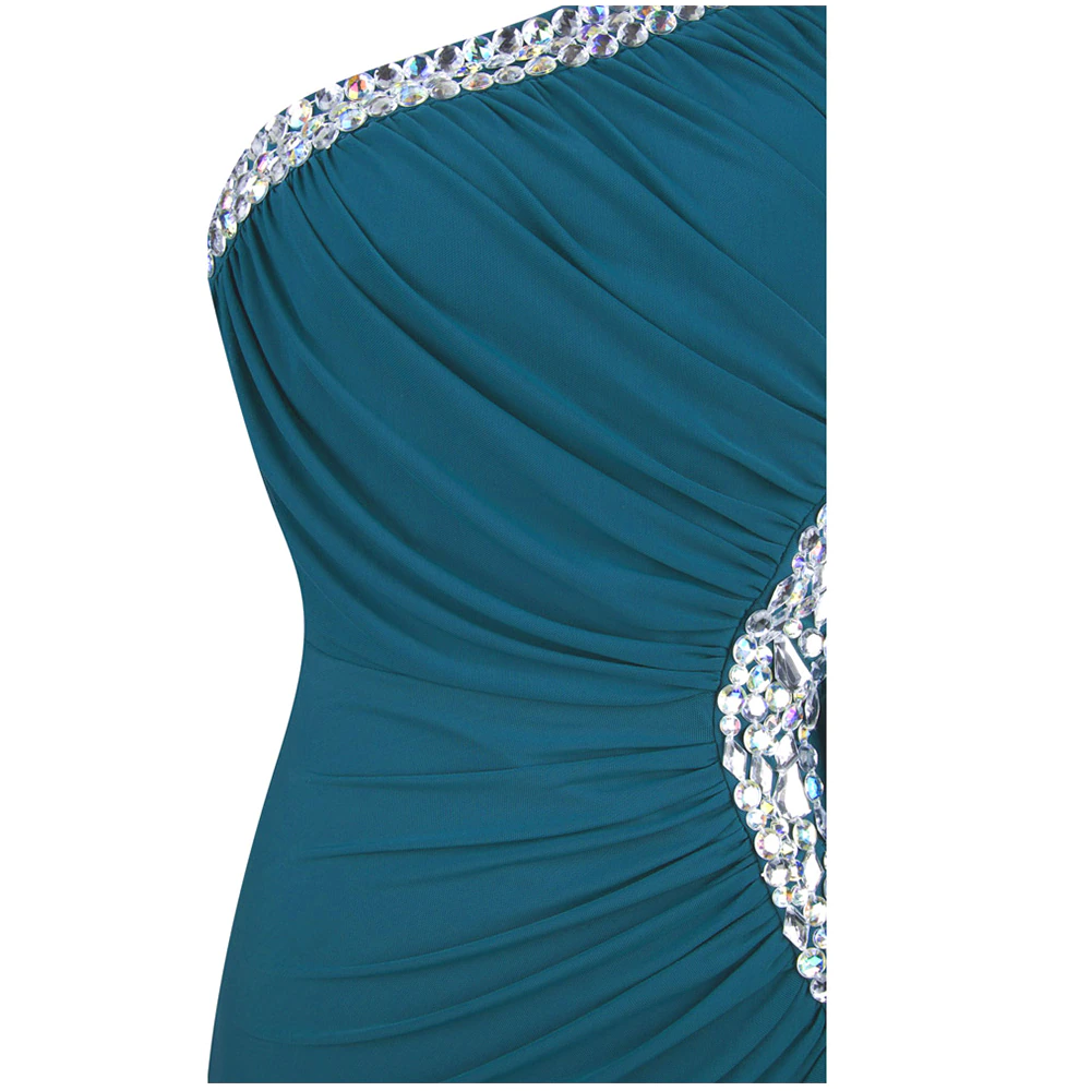 Funki Findz | Dresses | Women's Crystal Beaded Mermaid Dress