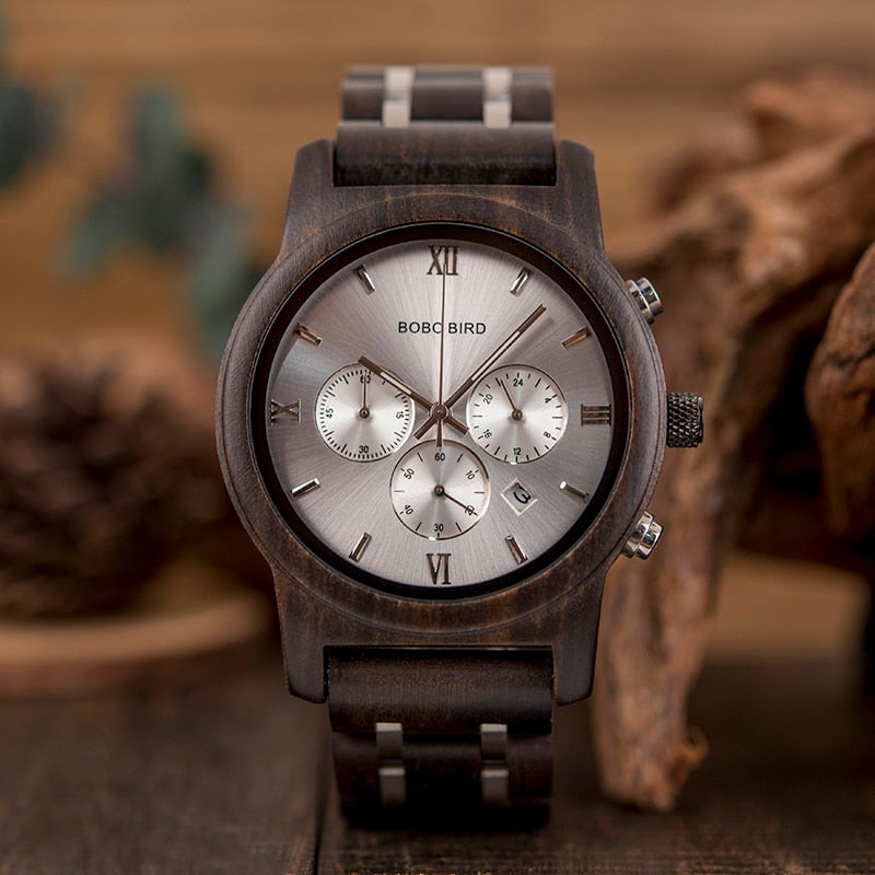 Funki Findz | Watches | Men's Luxury Wood Watch Gift Box Set