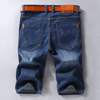 Funki Findz | Shorts | Men's Casual Denim Shorts | Slim Fit Stretch