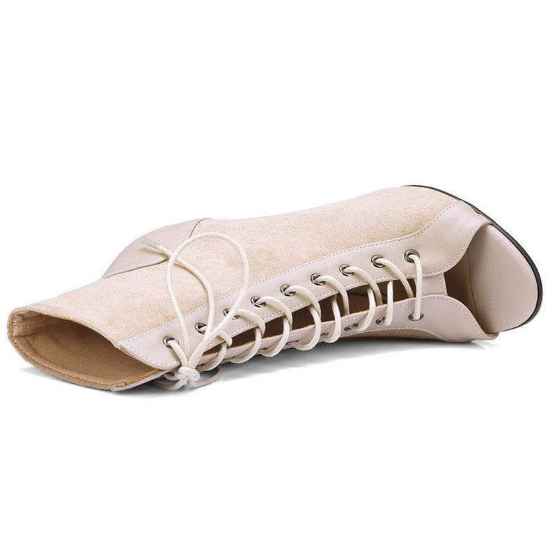 Funki Findz | Boots | Women's Steampunk Lace Up Ankle Boots