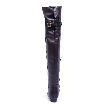 Funki Findz | Boots | Women's Over-The-Knee-High Flat Boots