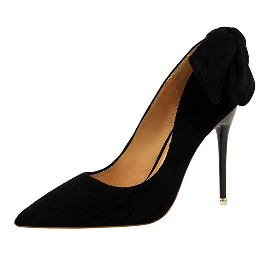Funki Findz | Shoes | Women's Elegant Bow Tie High Heel Pump
