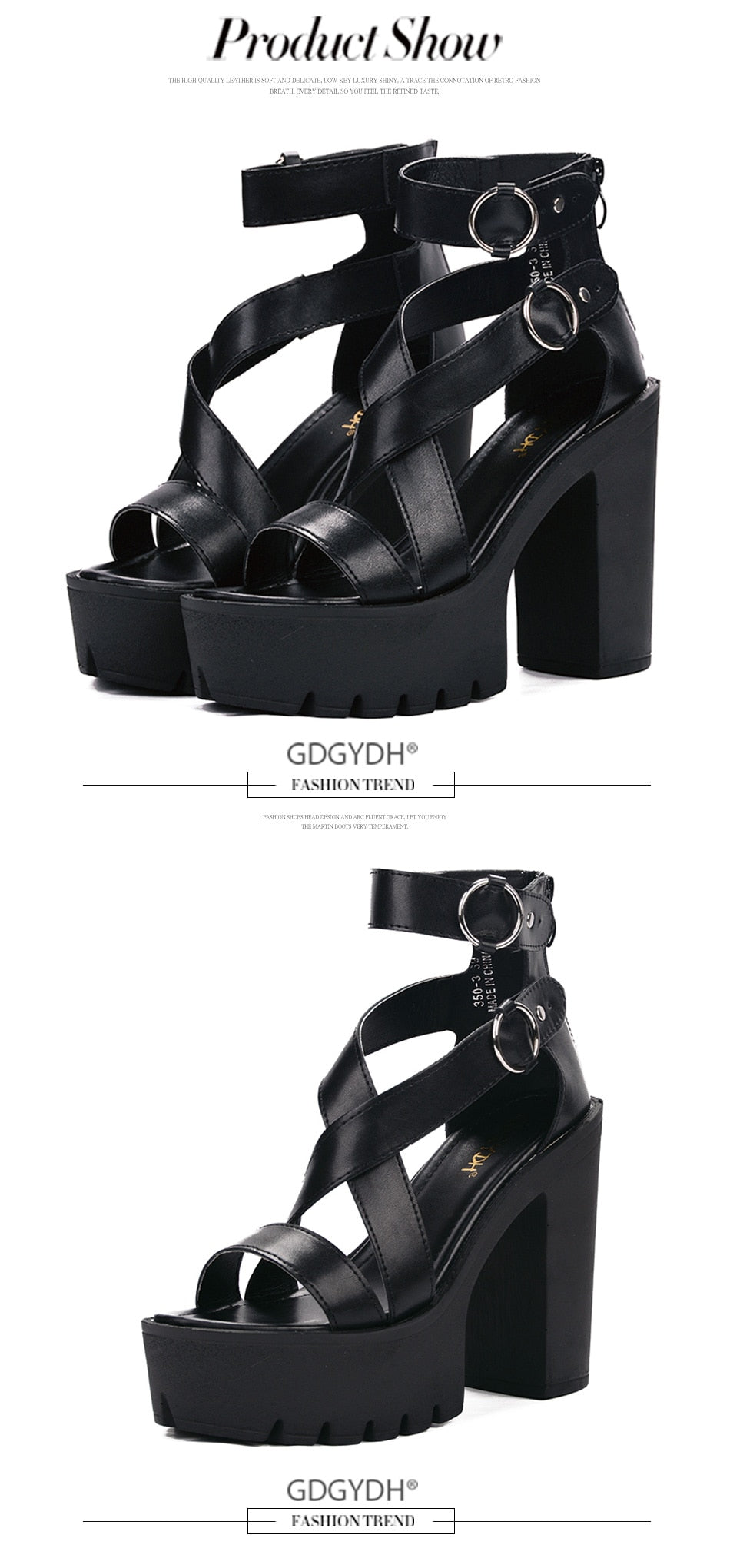 Funki Findz | Shoes | Women's High Gothic Platform Sandals