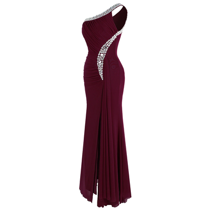 Funki Findz | Dresses | Women's Crystal Beaded Mermaid Dress