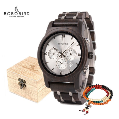Funki Findz | Watches | Men's Luxury Wood Watch Gift Box Set