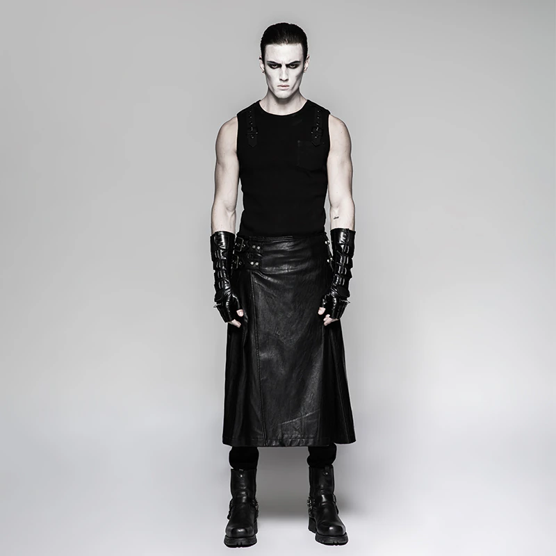Funki Findz | Gloves | Men's Gothic Punk Long Fingerless Gloves