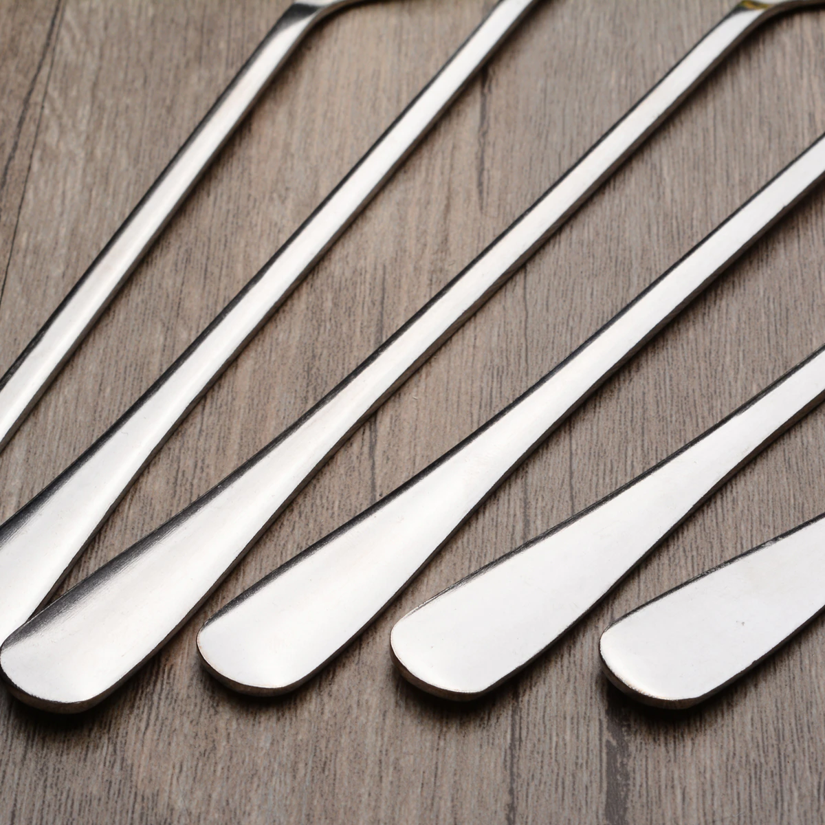 Funki Findz | Spoons | Stainless Steel Long Coffee Spoons 6Pcs
