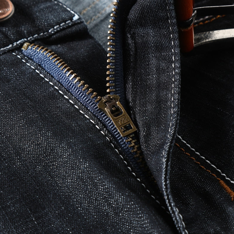 Funki Findz | Shorts | Men's Casual Denim Shorts | Slim Fit Stretch