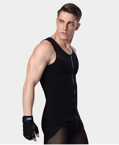 Funki Findz | Shapewear | Men's Slimming Compression Undershirt