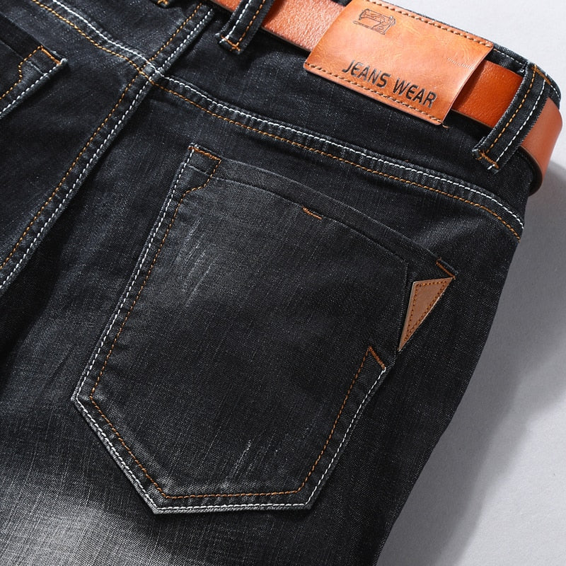 Funki Findz | Shorts | Men's Casual Denim Shorts | Slim Fit Stretch